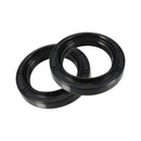 2x RH LH Front Axle Oil Seal Set Suitable for Toyota Hilux TGN26 KUN26 KUN25 RH+LH