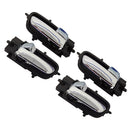4x Inner Door Handles Suitable for Hyundai i20 2008¡§C2015