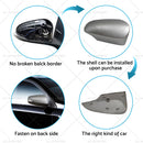 Left or Right Mirror Cover Cap Suitable for Toyota Corolla 12-18 Silver 1F7 LH RH