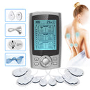 Dual Channel TENS Machine Unit Body Pain Relief Massager Device +8 Pads Physio