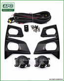 LED Fog Light Kit Suitable for Isuzu D-Max RG 2020-2024 Bezel Wiring - ZT2