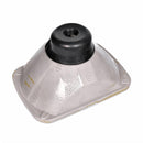7 Inch Square Head Light Diamond Look Plastic Lens Suitable for Jeep Wrangler CJ - BD1