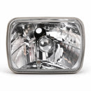 Square 7x5 Head Light Diamond Look Glass Lens Suitable for Jeep Wrangler Land - ZT2