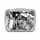 7 Inch Square Headlight Diamond Look Plastic Lens Set Suitable for Jeep Wrangler - ZT2