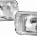 7 Inch Round Semi Sealed Head Light Set Suitable for Chevrolet C10 Ford F-100 - XQ1