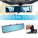 300mm Car Rear View Mirror Large Vision Convex Clear Lens Wide Angle Anti Glare