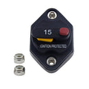 15/20/25/30/40/50A AMP Circuit Breaker Waterproof 12V 32V DC Manual Reset