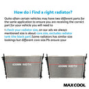 Radiator Suitable For Honda Accord Euro CL / CM 2003-2008 2.4L 4-Cylinder Automatic & Manual