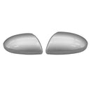 Right+Left Side Mirror Cover Cap Housing Silver Suitable For MAZDA 2 3 BL 2009-2013
