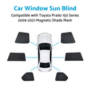 Magnetic Mesh Car Window Sun Shade Blind Suitable For Toyota Prado 150 Series 2009-2024