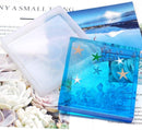6 Pics Set Coaster Resin Casting Mold Silicone Jewelry Making Mould Craft