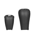Black Leather Manual Gear Knob Set Suitable For 4Runner Hilux Land Cruiser Prado