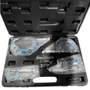 6x Outside Micrometer Set 0-6 inch Carbide Machinist Tool 0.0001 inch