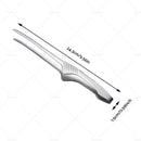 4PCS Korean and Japanese BBQ Tongs Self-Standing Grill Tongs Non-Slip Cooking