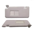 2Pcs Sun Visor Left + Right Side Grey Suitable for Nissan Tiida 2004-11 Sunshade
