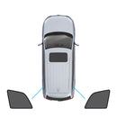 Magnetic Mesh Sun Blind Shades Suitable for Volvo XC90 2015-Current On Front/Rear