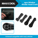 4pcs Universal Auto Car Truck Window Cranks Manual Winder Handle Hand Levers