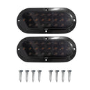 2x 20-LED Rear Stop Brake Flowing Turn Signal Tail Lights Suitable For Truck, Trailer & Caravan