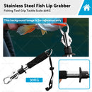 Stainless Steel Fish Lip Grabber Gripper Fishing Tool Grip Tackle Scale 30KG AUS