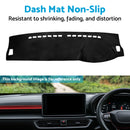 Non-Slip Dash Mat Dashboard Cover Suitable For Ford Everest 2022-2025 Black