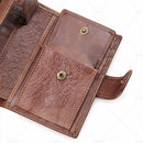 RFID Blocking Leather Wallet Slim Mens Purse Trifold Credit Card Holder