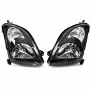 Head Light Assembly Black Pair Suitable for Suzuki Swift Sport RS416 2005-2011 - ZT2