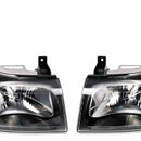 Head Light Assembly Set LH RH Manual Adjust Suitable for Ford Transit VH VJ - XQ1