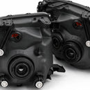 Head Light Assembly Black LHD LED Globes Suitable for Ford Ranger PX 2011-2022 - XQ1