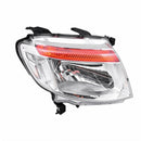 Head Light Chrome LHD LED Globes Pair Suitable for Ford Ranger PX XLT 2011-2015 - BD2