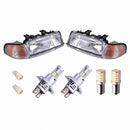 Head Light with Corner Lamp LED Globes Set Suitable for Holden Commodore VP VE - BD1