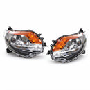 Head Light AM Halogen Black Lower Bezel RHD Set LH RH Suitable for Mitsubishi - ZT2