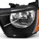 Head Light Round Reflector Amber Indicator LED Globes Suitable for Mitsubishi - XQ1