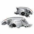 Head Light Assembly LH RH with LED H4 Globes Suitable for Toyota Hilux 1997-2024 - BD2