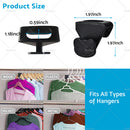 18PCS Space Saving Clothes Hanger Hooks For Organizing Closets Fits All Hangers