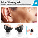 Mini Hearing Aids Digital Invisible In Ear Small Sound Voice Amplifier Enhancer