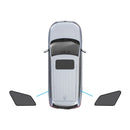2x Triangular Window Magnetic Mesh Sunshades Suitable for Kia Sportage 2021-2024