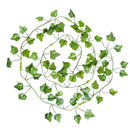 12x2M Green Plastic Leaf Foliage Artificial Ivy Suitable For Decorating Homes 12x2M Green Plastic Leaves