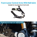 Pair Front Lower Control Arms With Ball Joint Suitable For Hyundai iX35 LM 11-18