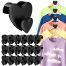 18PCS Space Saving Clothes Hanger Hooks For Organizing Closets Fits All Hangers