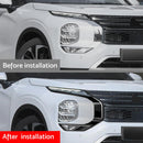 Front Grill Molding Trim Protector Cover Suitable For Mitsubishi Outlander 22-24