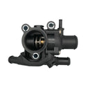 Black Thermostat Housing Assembly Compatible with Ford Focus Escape For Mazda