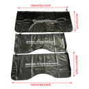 3x PU Leather Magnetic Fender Cover for All Car Models Scratch Protection Mat
