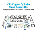 VRS Cylinder Head Gasket Set Kit Suitable for Hilux RZN149 RZN154 97-05 3RZ-FE