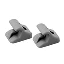 2x Grey Sun Visor Clip Part LH /RH Side For Hyundai i20 Getz Visor Clip