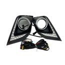 2x Fog Light Covers Suitable for Mitsubishi ASX RVR 2016~2018