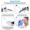 ATC Alcohol Refractometer Liquor Volume Percent Tester 0-80% Measuring Range