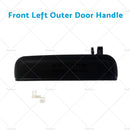 Pair LH+RH FRONT Outer Door Handle Suitable For Toyota Starlet EP91 96~99 Black
