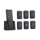 Wallet Tracker Transmitter 6 Receivers Anti-lost Wireless Key Finder Remote Key