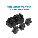 Set of 4 Power Window Switches Suitable For Ford Fairlane & Fairmont AU ¡§C Driver & Passenger Side