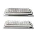 2PCS 12V LED Down Light Cabin Ceiling Lamp Boat Camper Trailer RV Caravan Lights